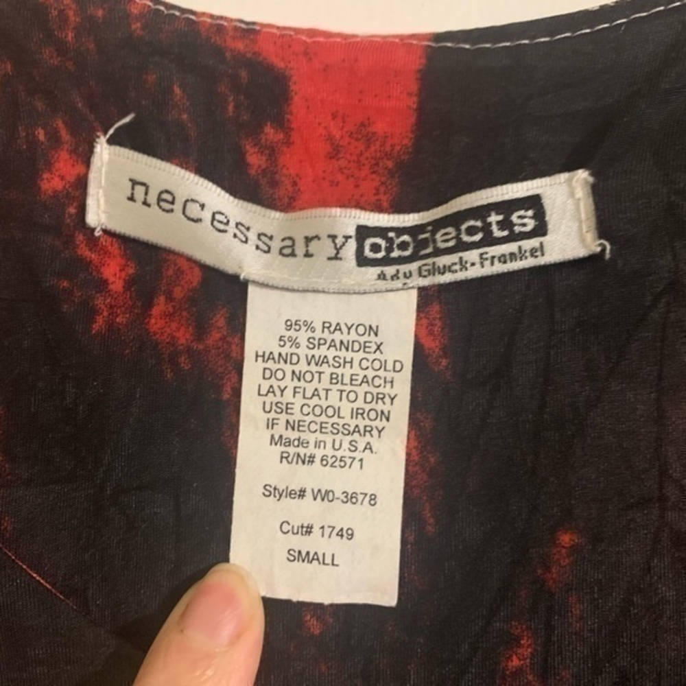 Necessary Objects Multicolored Dress Size Small - image 3